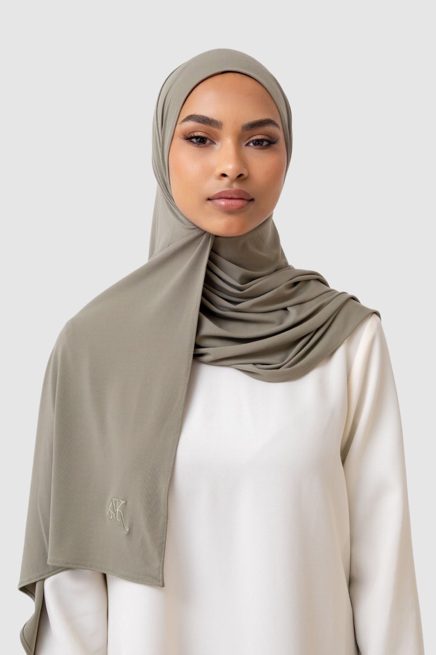 PREMIUM JERSEY SCARF | OLIVE