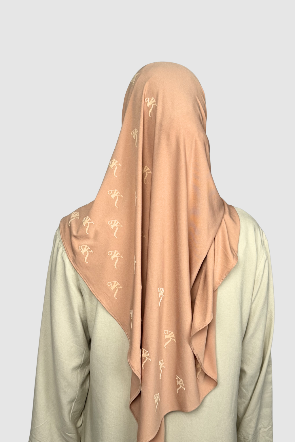 THE VELVET PREMIUM SCARF | SOFT PEACH