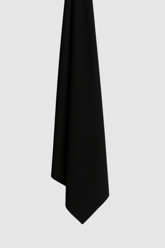 PREMIUM JERSEY SCARF | BLACK