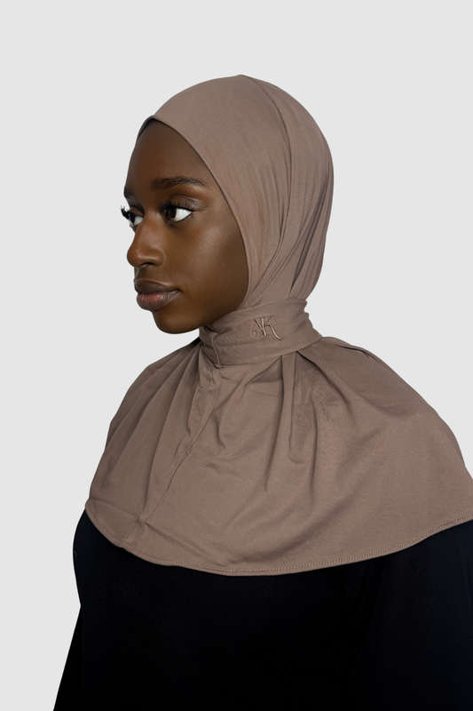 CAGOULE BREATHABLE JERSEY | TOFFEE