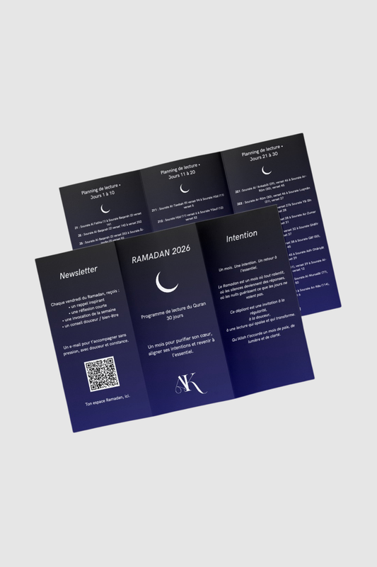 PLANNING DE LECTURE DU CORAN