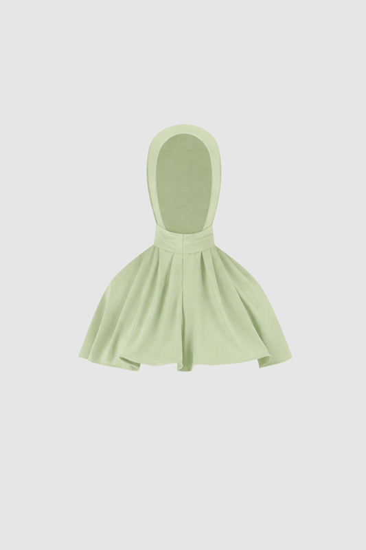 CAGOULE PREMIUM JERSEY | PISTACHIO