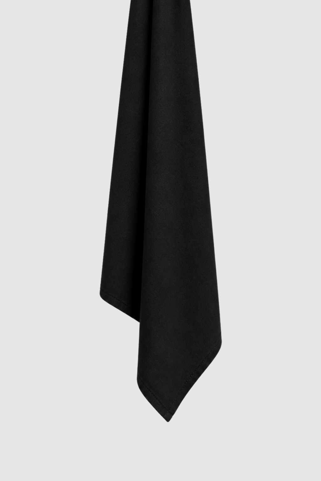 BAMBOU JERSEY SCARF | BLACK