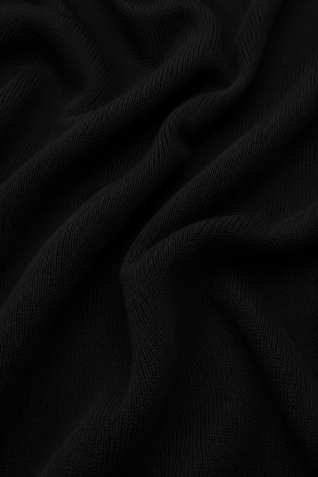 BAMBOU JERSEY SCARF | BLACK
