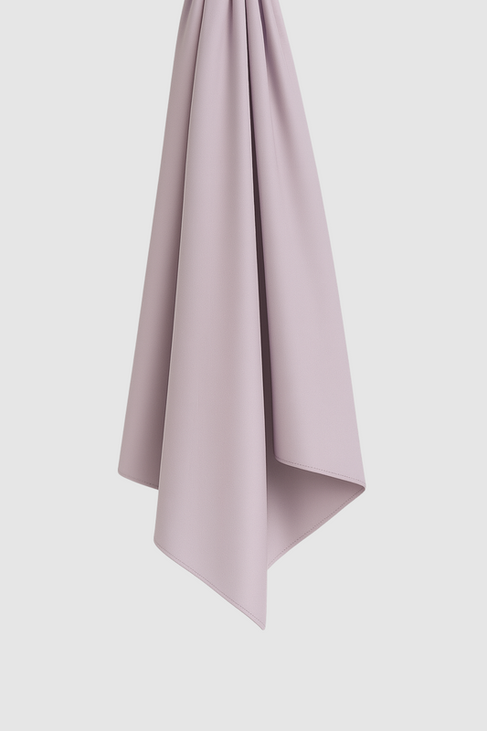 LIQUID JERSEY SCARF | PURPLE GREY