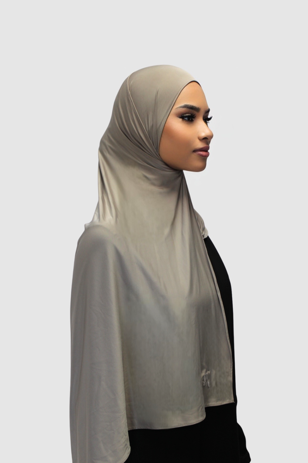 LIQUID JERSEY SCARF | STONE