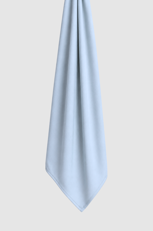 LIQUID JERSEY SCARF | LAGOON