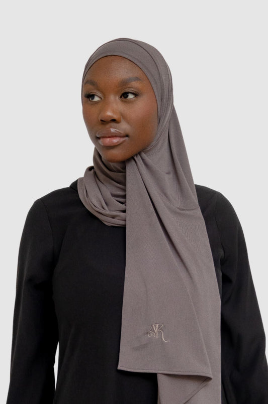PREMIUM JERSEY SCARF | ANTHRACITE